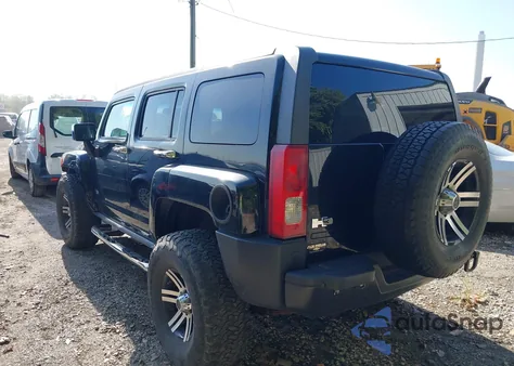 2009 Hummer H3 Suv z USA, uszkodzony, nr VIN 5GTEN13E798141983